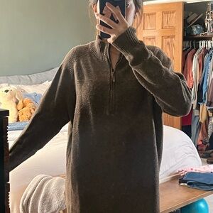 Smartwool Men's Zip Up Sweater - Brown